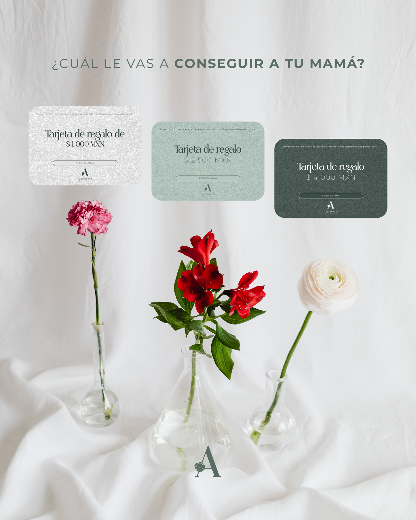 Tarjeta de regalo Algodoneria | $4000 MXN