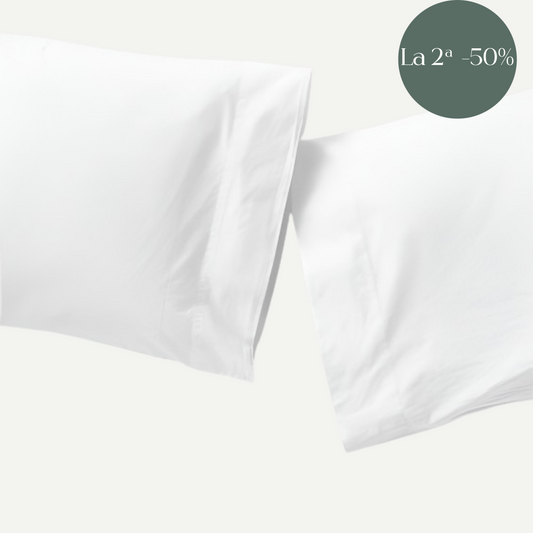 Set de 2 fundas de almohada Prestigio (300 hilos)